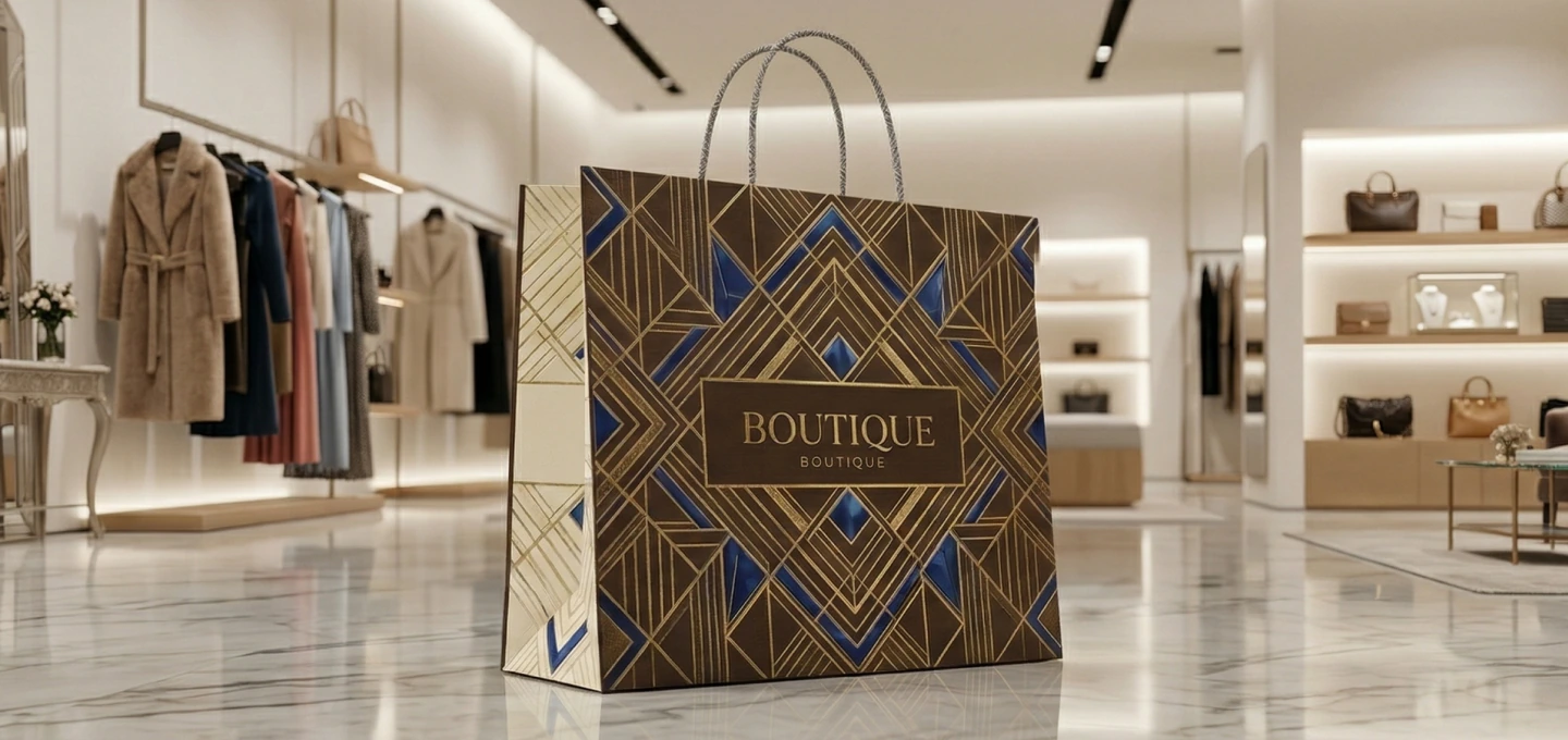 Paper Bags with Reinforced Folded Top